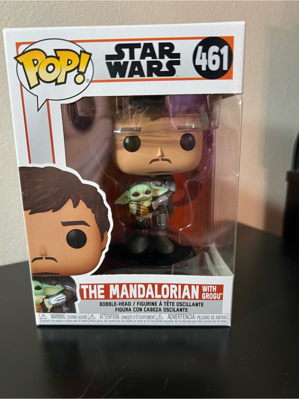Funko Pop! #461 The Mandalorian with Grogu